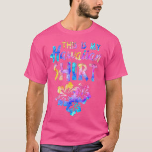 T-shirt C'est mon Aloha Hawaii Hawaii pour femmes hommes B