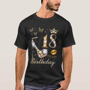 T-shirt C'est mon anniversaire 18 ans 18e anniversaire Fêt