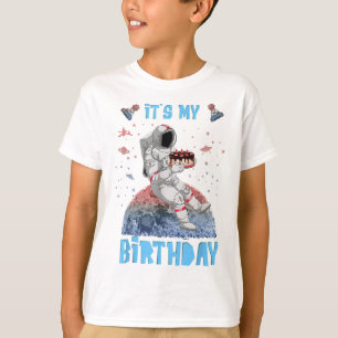 T-shirt C'est mon anniversaire Astronaut Jeunes enfants de