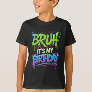 T-shirt C'est mon anniversaire Drôle d'anniversaire Garçon