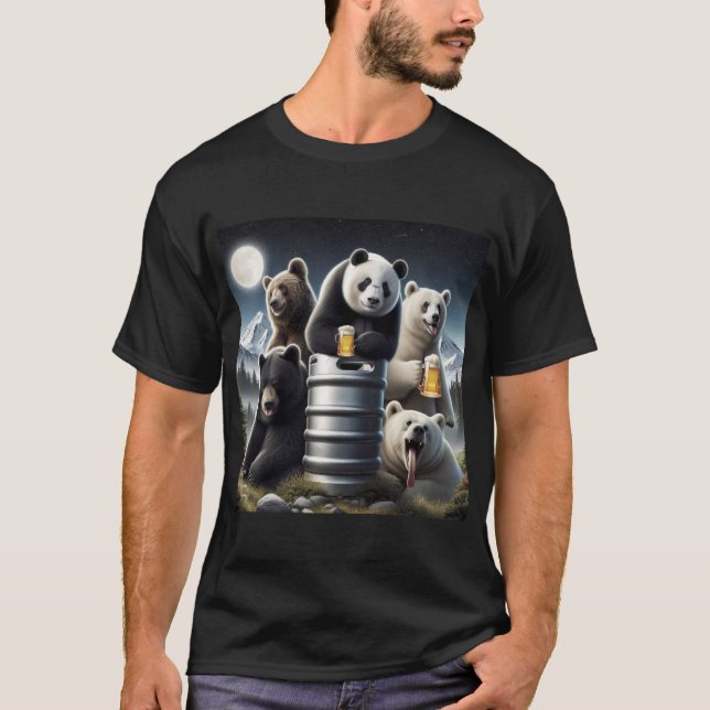 T-shirt C'est mon anniversaire, fêtons Bears (Devant)