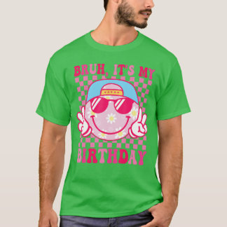T-shirt C'est mon anniversaire Groovy Femmes Filles Fête d