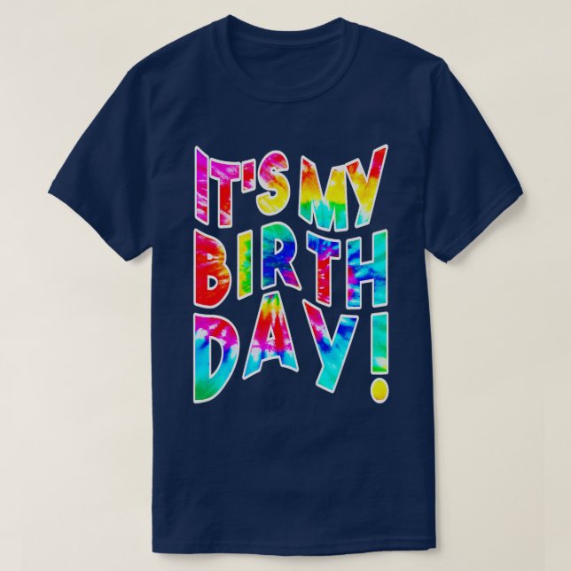 T-shirt C'est mon anniversaire pour les femmesFilles Retro (Design devant)