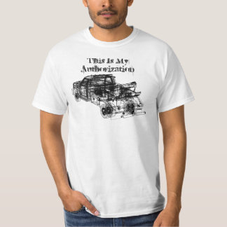 T-shirt C'est mon autorisation