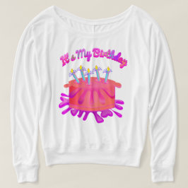 T-shirt C'est mon B-Day Anniversaire Cake Graphic Tee