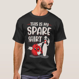 T-shirt C'Est Mon Bowler De Joueur De Spare Bowling