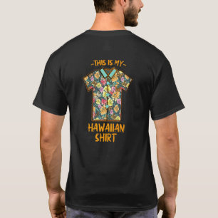 T-shirt C'Est Mon Bum De Plage Hawaiian Beach Été 69