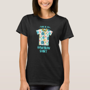 T-shirt C'Est Mon Bum Hawaiian Beach Beach Été 63