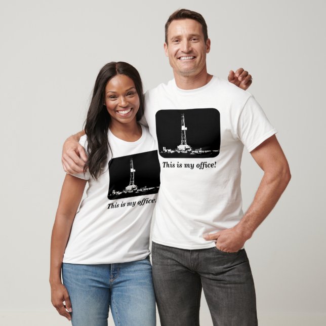 T-shirt C'est mon bureau ! (Unisexe)