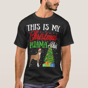 T-shirt C'Est Mon Cadeau De Noël Pajama Boer Lover Chien