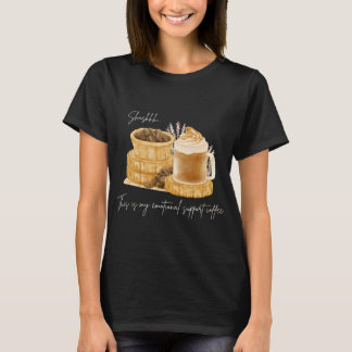T-shirt C'Est Mon Café Esthétique Pastel Amusant Art