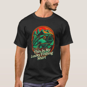 T-shirt C'Est Mon Chance Pêche Lifestyle Hab d'eau douce