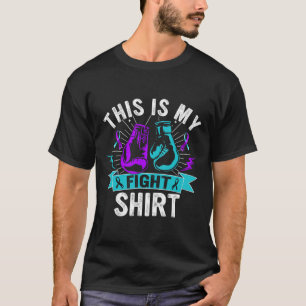 T-shirt C'Est Mon Combat Chemise Lutte Contre Le Suicide