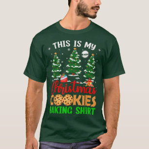 T-shirt C'Est Mon Cookie De Noël Cuisine De Noël Fêtes Arb