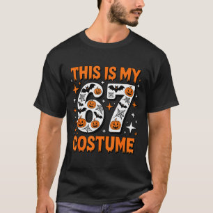 T-shirt C'est mon costume 67 6 7 Mème Gen Alpha Halloween