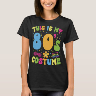 T-shirt C'Est Mon Costume 80s Retro 80s cadeau de fête