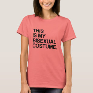T-SHIRT C'EST MON COSTUME BISEXUEL