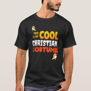 T-shirt C'est Mon COSTUME CHRÉTIEN COOL Halloween