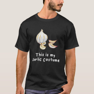 T-shirt C'Est Mon Costume D'Ail Pour L'Amour Amoureux D'Ha