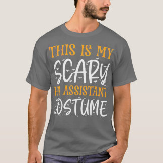 T-shirt C'Est Mon Costume D'Assistant RH Effrayant