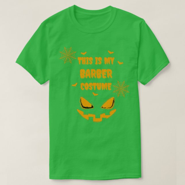 T-shirt C'Est Mon Costume De Barbier (Design devant)