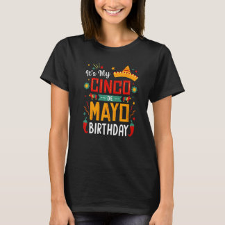 T-shirt C'est mon costume de fête d'anniversaire Hommes Fe