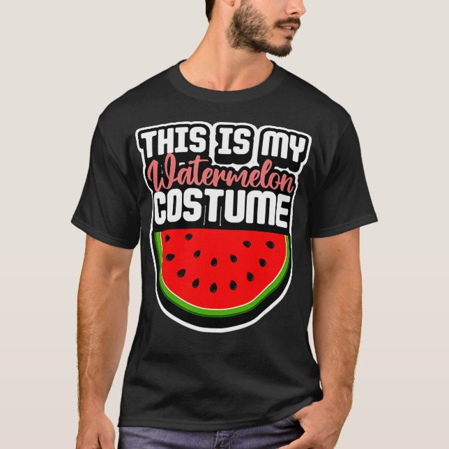 T-shirt C'Est Mon Costume De Fruits D'Été Doux (Devant)