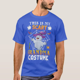 T-shirt C'Est Mon Costume De Grand-Mère D'Inquiétude Hallo