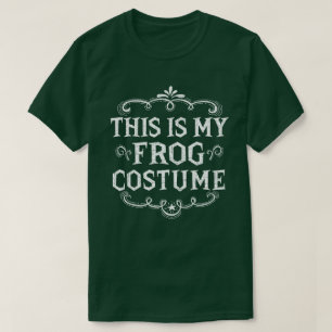 T-shirt C'Est Mon Costume De Grenouille Drôle Halloween La