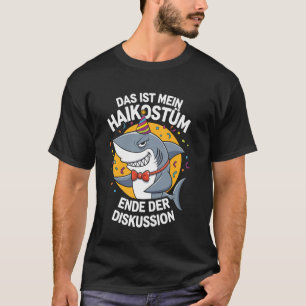 T-shirt C'est mon costume de requin drôle déguisement carn