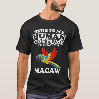 T-shirt C'Est Mon Costume Humain Je Suis Vraiment Un Anima