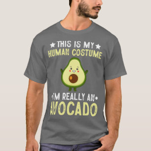 T-shirt C'est mon costume humain, je suis vraiment un avoc
