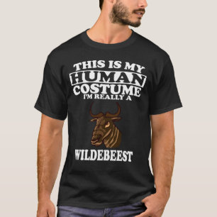 T-shirt C'est mon costume humain, je suis vraiment un être