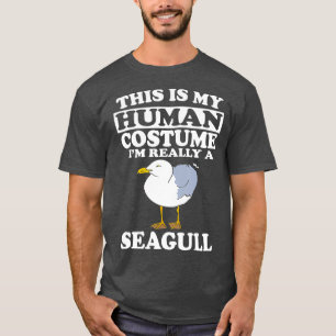 T-shirt C'Est Mon Costume Humain Je Suis Vraiment Un Mouet