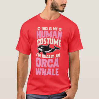 T-shirt C'est mon costume humain Je suis vraiment une bale