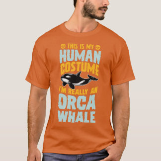 T-shirt C'est mon costume humain Je suis vraiment une bale
