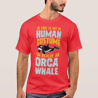 T-shirt C'est mon costume humain Je suis vraiment une bale