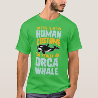 T-shirt C'est mon costume humain Je suis vraiment une bale