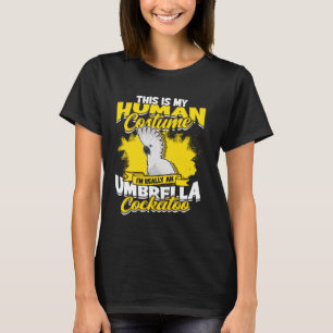 T-shirt C'est mon costume humain Je suis Vraiment une Cott