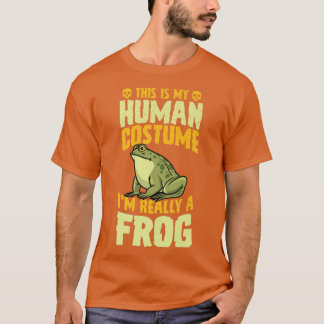 T-shirt C'est mon costume humain Je suis vraiment une gren