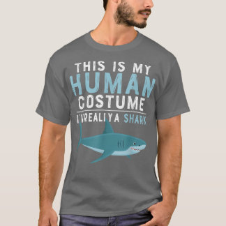 T-shirt C'est mon costume humain Je suis vraiment une hiro
