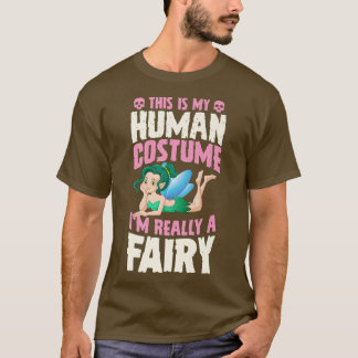 T-shirt C'est mon costume humain Je suis vraiment une hiro