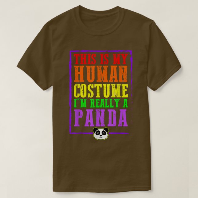 T-shirt C'est mon costume humain Je suis vraiment une hiro (Design devant)