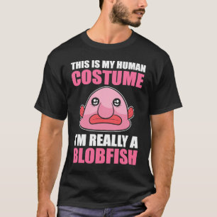 T-shirt C'est mon costume humain Je suis vraiment une lang