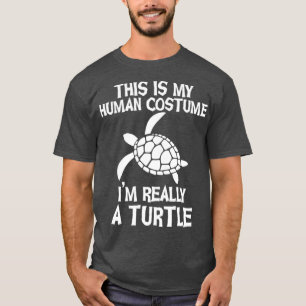 T-shirt C'est Mon Costume Humain Je Suis Vraiment Une tort