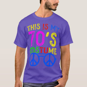 T-shirt C'est mon costume les années 70 drôle Halloween 70