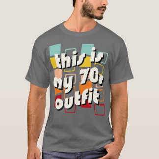 T-shirt C'Est Mon Costume les années 70, Les Années 1970 H