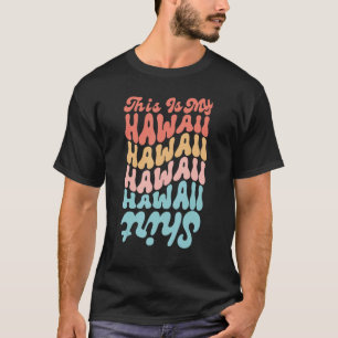 T-shirt C'Est Mon Costume Luau Tropical Hawaïen H