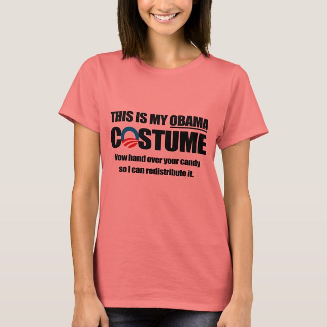 T-shirt C'est mon costume Obama (Devant)