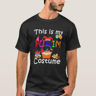 T-shirt C'Est Mon Costume Purim Drôle Juif